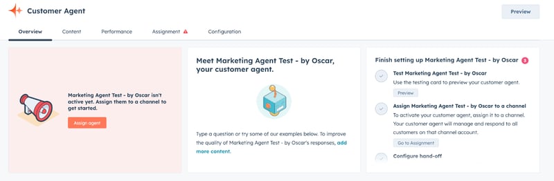 customer agent